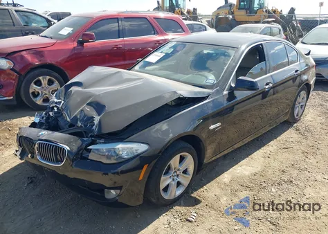 2012 BMW 528I xDrive from USA, damaged, VIN WBAXH5C59CDW02529